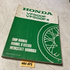 Honda VF500F VF500FII E 1984 revue technique manuel atelier moto VF 500 F