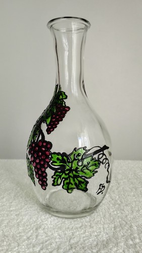 Carafe verre émaillé - émaillé,