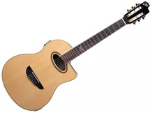 EKO NXT N100CE Naturel - GUITARE CLASSIQUE CUTAWAY ÉLECTRIFIÉE NATURELLE