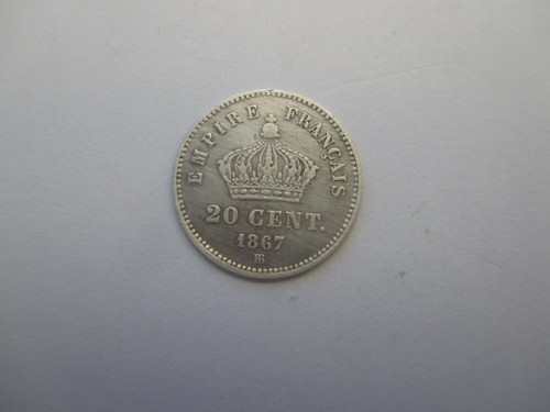 Piéce france argent 20 - france, :