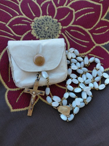 Ancien chapelet vierge - ✝️,