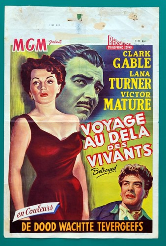 Affiche belge betrayed - affiche,
