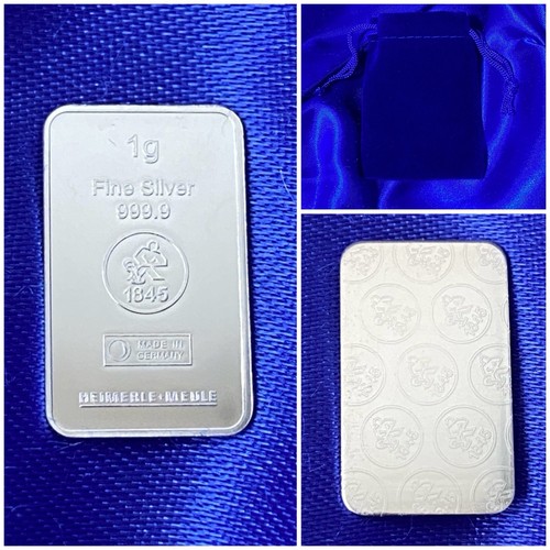 Lingot argent pur gramme - argent,