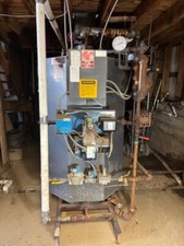 Vertical 15 H.P Lattner Boiler 