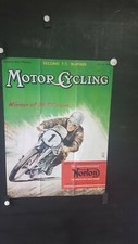 AFFICHE MOTO NORTON  éditions