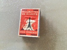 Ancienne Boite d'Allumettes Tour Eiffel 