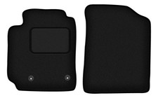 Tapis de sol avant en Velours noir pour Toyota Yaris Verso 1999-2005 