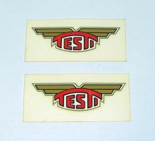PAIR OF MOPED TEXTS AD880060 ADHESIVES