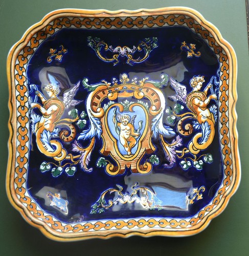 Jatte coupe plat creux carré