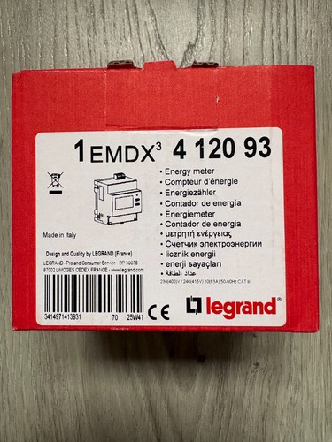 Compteur énergie triphasé - d'énergie,