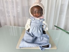 Poupée d'artiste ancienne tête porcelaine poupée 35 cm. État voir photo