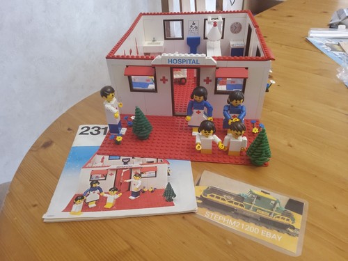 Lego 231 homemaker - lego, hôpital