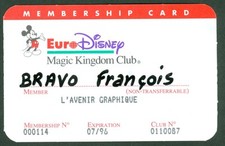  PASSEPORT DISNEYLAND PARIS