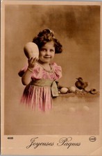 *66806 postcard fantasy child