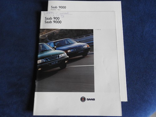 Catalogue saab 900 - saab, /