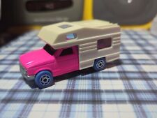 MAJORETTE #278 PINK CAMPING CAR  1:60 - SPECIAL WHEELS ***BLUE***