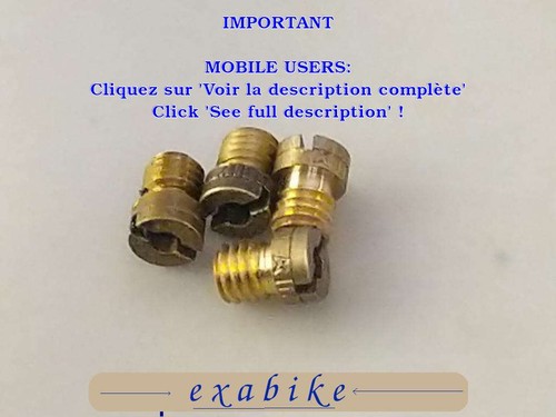 Gicleurs principaux pour honda - gicleurs,