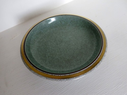 Assiette verte royal - assiette,