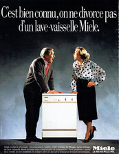 1987 Advertising 0922 Miele Dishwasher Do Not Divorce