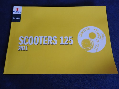 Catalogue suzuki scooters - scooters, 125