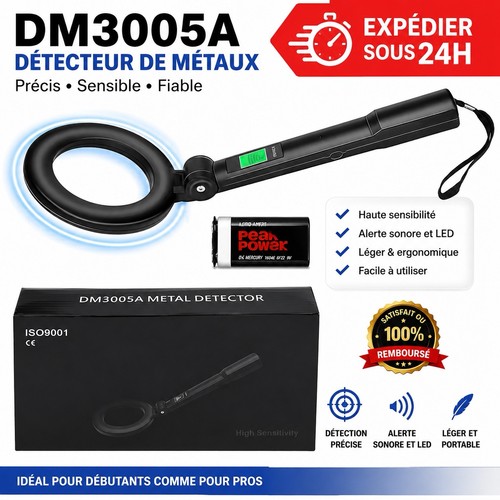 Détecteur métaux portable - de,