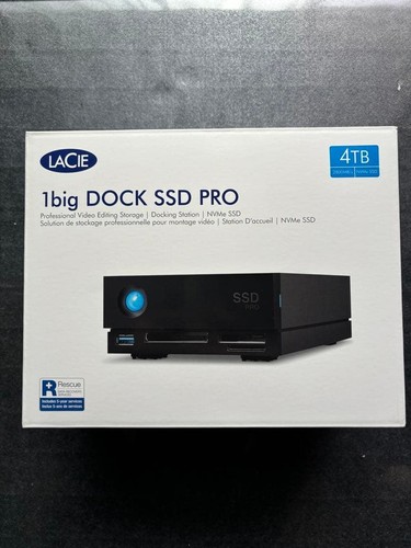 Lacie 1big dock - ssd, 4tb