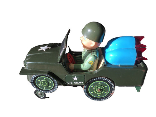 Jouet vintage space jeep - jeep, u.s