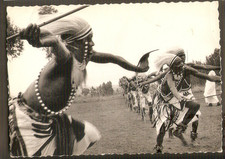 CONGO-Le RUANDA -URUNDI carte postale : Danseurs Watuzy ( guerriers )/Thill/Nels