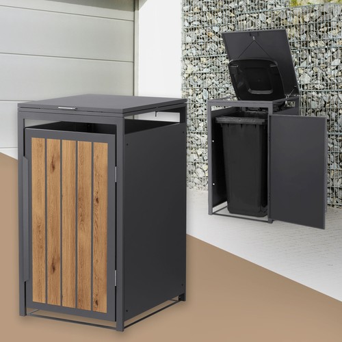 Abri pour poubelle 68x80x120 - abri,