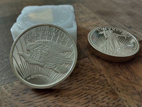 Pièce argent 1oz 999 - pièce, 0.999