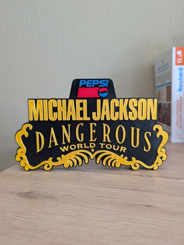Plaque logo michael - plaque, jackson