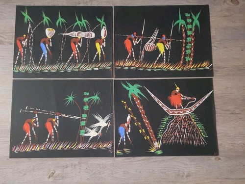 Peinture art africain année - africain,