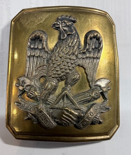 Militaria plaque baudrier - militaria,