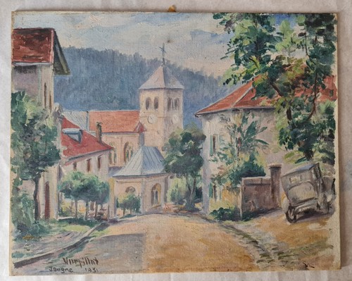 Tableau par vurpillot daté - tableau,