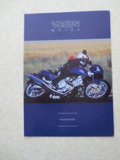 Voxan Roadster V 1000 motorcycle brochure -- ---