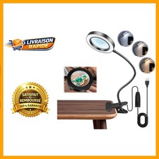 Akynite Lampe Loupe 10X avec