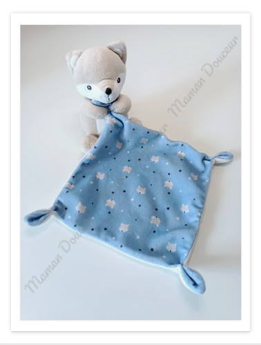 Doudou peluche loup renard - peluche, loup/renard