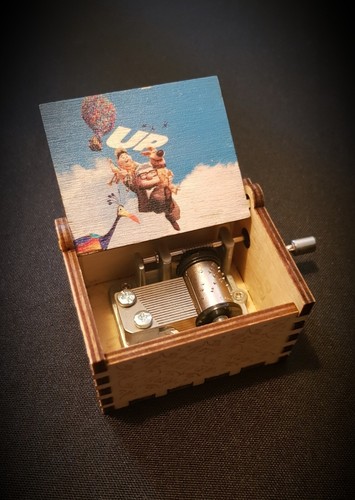 Boîte musique bois là - boîte,