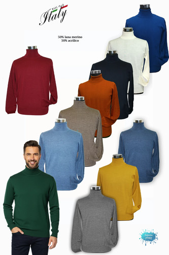Pull homme col roulé - homme,