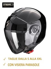 Casque moto jet SCORPION EXO-CITY II SOLID noir