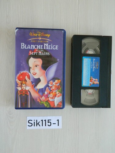 Vhs walt disney - k7,
