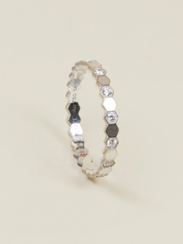 Chaumet alliance blanc - or,