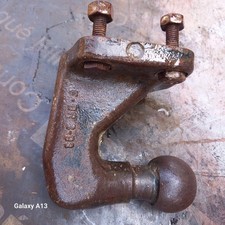 attelage remorque auto boule de 50 mm, 4 trous entraxe de 85mm x 55 mm