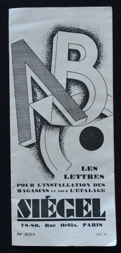 Catalogue 1929 présentoir - catalogue,
