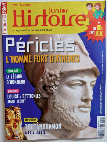 Magazine histoire junior - magazine, n°85