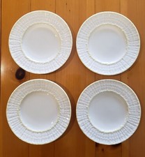 Belleek Irish Limpet Plates 6.25" Dia - Cob Lustre Accent 5th Mark (1955-1965)