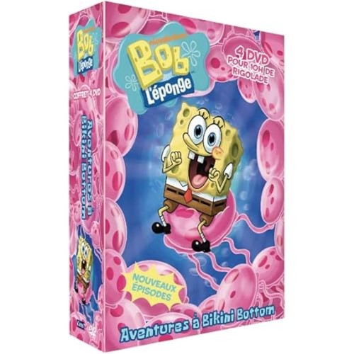 Bob éponge coffret 4 dvd - l'éponge,