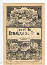 JOURNAL 1894 L'HYDROCYCLISME