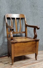 Fauteuil coffre époque Louis