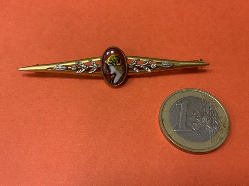 Magnifique broche email - email, de